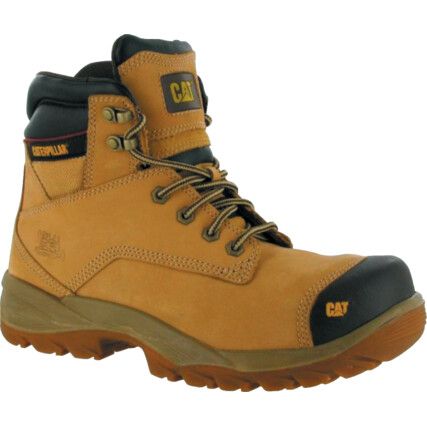 Spiro, Men, Safety Boots, Size 8, Tan, Leather Upper, Steel Toe Cap, S3, EN ISO 20345:2011