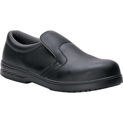 Steelite Unisex Metal Safety Shoes, Size 5, Black, Microfibre Upper, Steel Toe Cap, S2, EN ISO 20345:2011