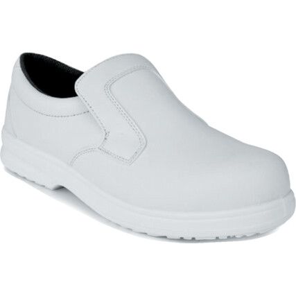 Steelite Unisex Metal Safety Shoes, Size 8, White, Microfibre Upper, Steel Toe Cap, S2, EN ISO 20345:2011