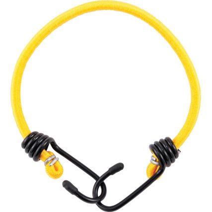 Bungee Set, Yellow, 8mm x 450mm, 2-piece