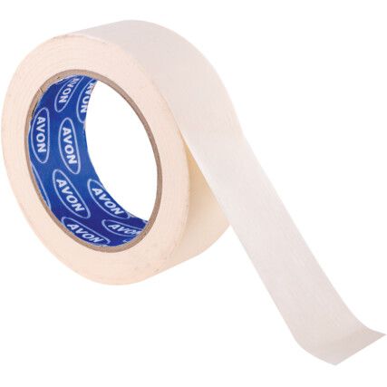 Masking Tape, Crepe Paper, 38mm x 50m, Cream