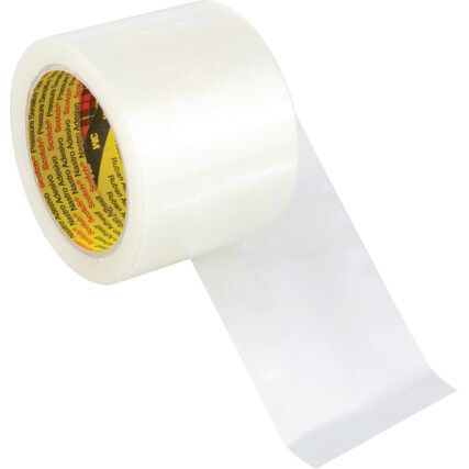 Scotch® 309 Packaging Tape, Polypropylene, Clear, 75mm x 66m