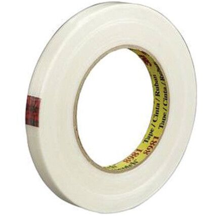 High Performance Filament Tape 8981, 12 mm x 50 m, 0.17 mm