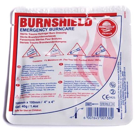 F80001 BURNSHIELD DRESSING 10x10cm