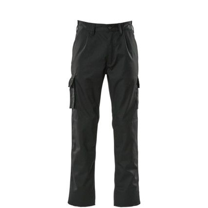 Pasadena, Work Trousers, Men, Black, Poly-Cotton, Waist 40.5", Regular