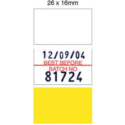 BEST BEFORE LABELS 26x16m m (PK-1000)