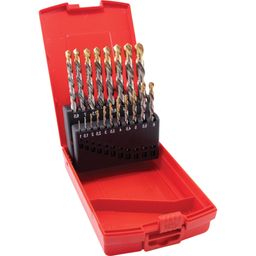 Series A095 & A002 HSS Jobber Drill Sets - TiN-Tipped  thumbnail-1