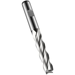 Series C273 HSS-E Multi Flute Flatted Shank Long Series End Mill - Metric - DIN 844L thumbnail-0