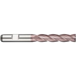 Series C295 HSS-E Multi Flute  Flatted Shank Long Series End Mill - TiCN Coated - Metric - DIN 844L thumbnail-4