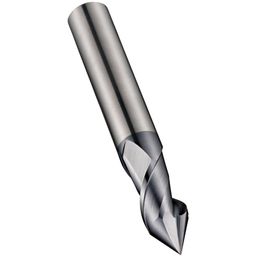 Series S739 Carbide 2 Flute Short Series 60° Chamfering Slot Drill - AlTiN Coated - Metric  thumbnail-0