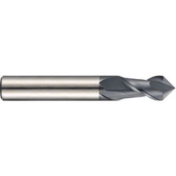 Series S740 Carbide 2 Flute Short Series 90° Chamfering Slot Drill - AlTiN Coated - Metric  thumbnail-2