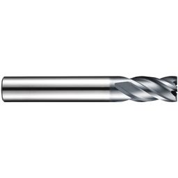 Series S804HA Carbide 4FL Extra Short End MIll - Alcrona Coated - Metric  thumbnail-2