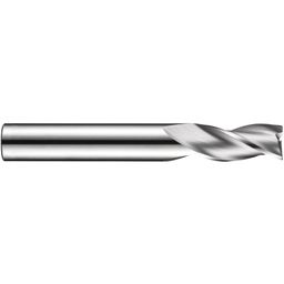 Series S903 Carbide 3 Flute Plain Shank Standard Length Slot Drill - Metric  thumbnail-2