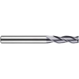 Series S933 Carbide 3 Flute Flatted Shank Slot Drill - TiALN Coated - Metric  thumbnail-3