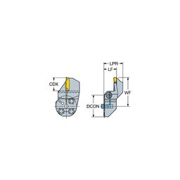 570 123H CoroCutⓇ 1-2 Head For Face Grooving thumbnail-0