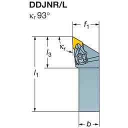 DDJNL/R T-MaxⓇ P Shank Tool For Turning thumbnail-0