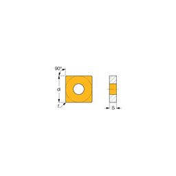 SNMG Turning Inserts Grade IC907 thumbnail-1