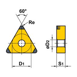 TPKN Milling Inserts Grade KC725M thumbnail-1