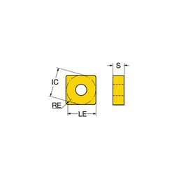 SNMG Turning Inserts, Grade 4335 thumbnail-1