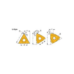 IR/L Whitworth (W) Internal Threading Inserts Grade IC908 thumbnail-1