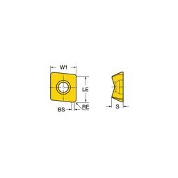 CoroMillⓇ 690 Milling Inserts Grade 1030 thumbnail-0