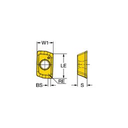 CoroMillⓇ 390R Milling Insert Grade 1130 thumbnail-0