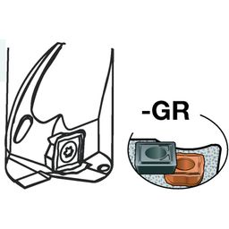 CoroDrill® 880-C -  Insert For Drilling Insert Grade H13A
 thumbnail-3