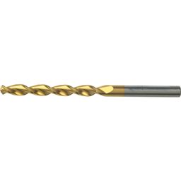 Series 1050 HSS-Co Parabolic Flute Straight Shank Jobber Drills -TiN Coated - Metric  thumbnail-0