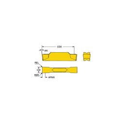 N123K2 CoroCutⓇ 1-2 Turning Inserts Grade 1125 thumbnail-0