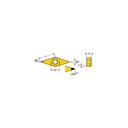 VCMW CoroTurnⓇ 107 Turning Inserts Grade CD10 thumbnail-0