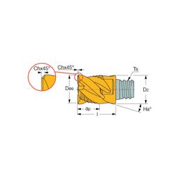 MM EFS Milling Inserts Grade IC908 thumbnail-0