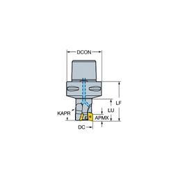 R390 CoroMillⓇ 390 Square Shoulder Milling Cutter thumbnail-0