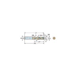 860.1 CoroDrillⓇ 860 Solid Carbide Drill With Internal Coolant PM 4234 thumbnail-0