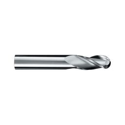 3 Flute Ball Nose Plain Shank End Mills thumbnail-0