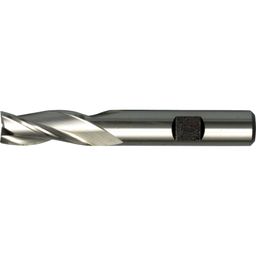 Series 06 HSS-Co 8% 3 Flute Weldon Shank Slot Drills - Uncoated - Metric  thumbnail-0