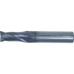 Series 60 Carbide 2 Flute Plain Shank Short Series Slot Drill  - Q Coat - Metric thumbnail-0