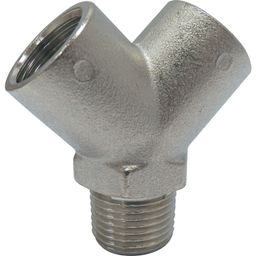 6000 Series - 'Y' Connector Male to Female Threaded Adaptor thumbnail-0