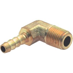 Brass Adaptors- Hose Tail Elbow - BSPT	 thumbnail-0