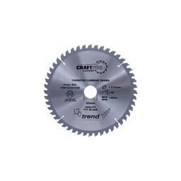 TCT CraftPro Mitre Saw Crosscut Blade,  Negative Hook for Wood Based Materials. thumbnail-0