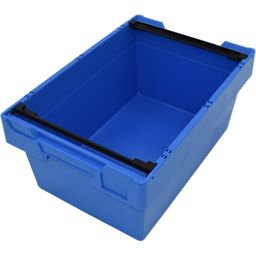 Blue Solid Sided Bale Arm Crate
 thumbnail-0