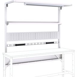 Wide Verso Bench, Rear Frame Kits, With Overhead Light thumbnail-0