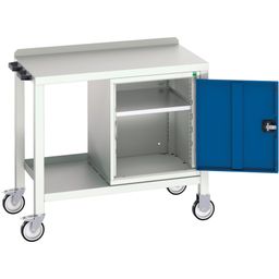 Mobile Welded Bench with Cupboard thumbnail-1