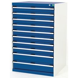 Heavy Duty Drawer Cabinets, Cubio, Blue thumbnail-0