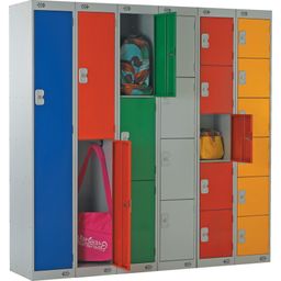 Standard Lockers - Solid Doors - Green thumbnail-0