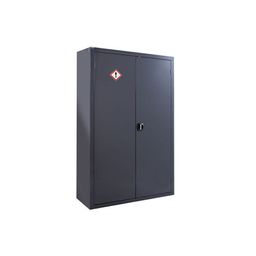 COSHH Cupboard, Dark Grey  thumbnail-3