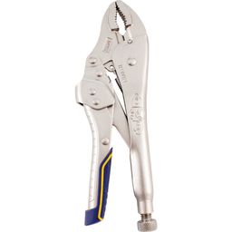 Curved Jaw Locking Pliers with Wire Cutter thumbnail-0