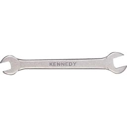 Metric Open Ended Spanners, Double End, Chrome Vanadium Steel thumbnail-0