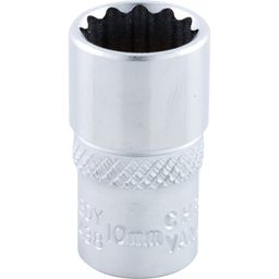 1/4" Square Drive Bi-Hexagon Sockets, Metric thumbnail-3