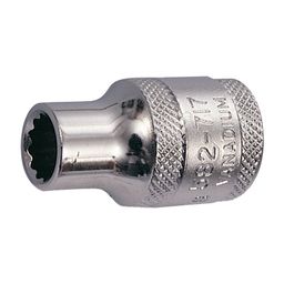 3/8" Bi-Hexagonal Standard Length Sockets, Metric thumbnail-1