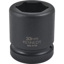 Chrome Molybdenum Impact Sockets: 1" Drive Metric, Standard Length, 6-Point thumbnail-2